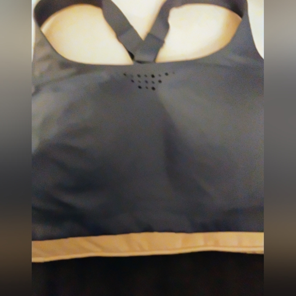 Women's Black Athleta Sports Bra 36C
